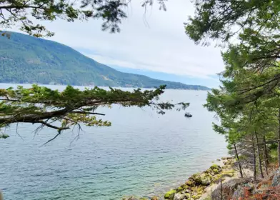 Front exterior of LOT 9 Collingwood Road, Keats Island, BC