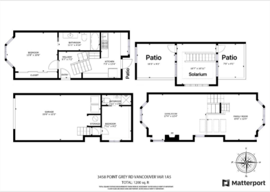 3458 Point Grey Road, Vancouver, BC, Vancouver — Half Duplex for sale