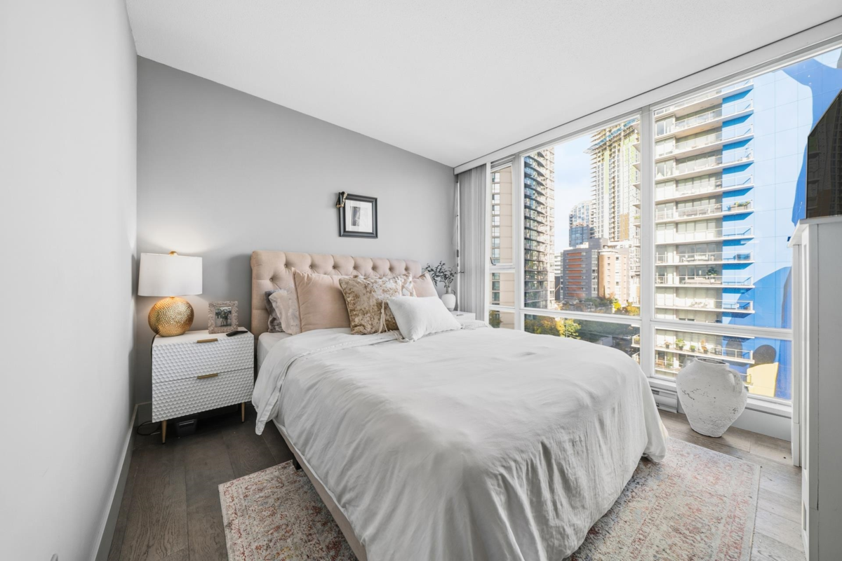 Bedroom 2 Photo of 906 1438 Richards Street, Vancouver, BC