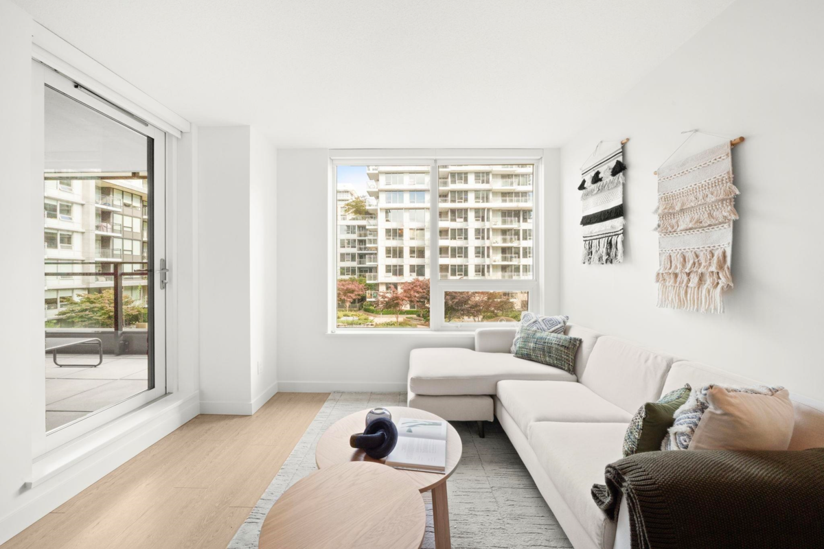 Exterior Front Photo of 617 8833 Hazelbridge Way, Richmond, BC