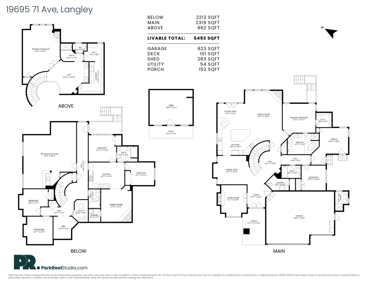 Exterior Rear Photo of 19695 71 Avenue, Surrey, BC