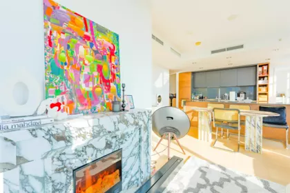 Breakfast Nook Photo of 2701 1289 Hornby Street, Vancouver, BC