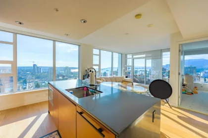 Living Room Photo of 2701 1289 Hornby Street, Vancouver, BC