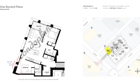 Playground / Recreational Area Near 2701 1289 Hornby Street, Vancouver, BC