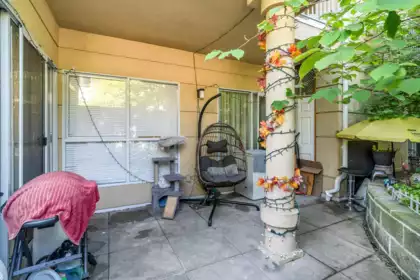 Outdoor Deck Photo of 102 13727 74 Avenue, Surrey, BC