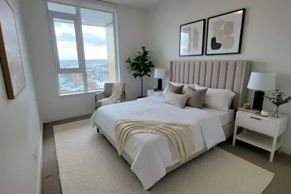 Bedroom 4 Photo of 1304 1471 Hunter Street, North Vancouver, BC