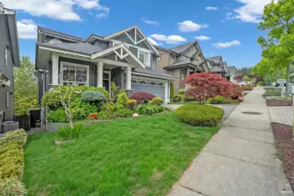 Aerial View of 1504 Dayton Street, Coquitlam, BC