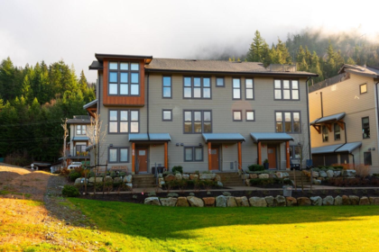 Front exterior of 65 351 Copper Drive, Britannia Beach, BC