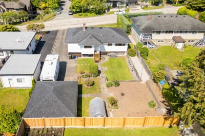 Aerial View of 7988 Sussex Avenue, Burnaby, BC