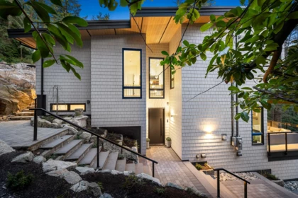 Aerial View of 4841 The Dale, West Vancouver, BC