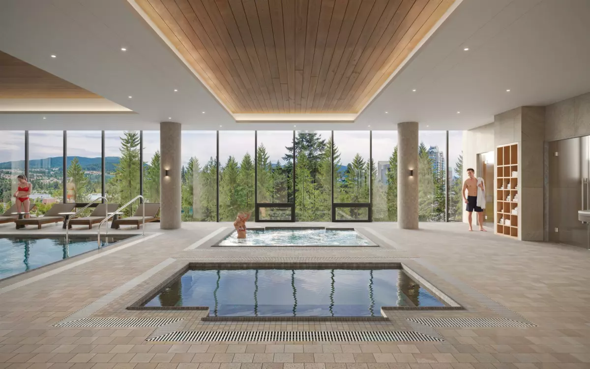 Bedroom 3 Photo of 1403 1175 Pinetree Way, Coquitlam, BC