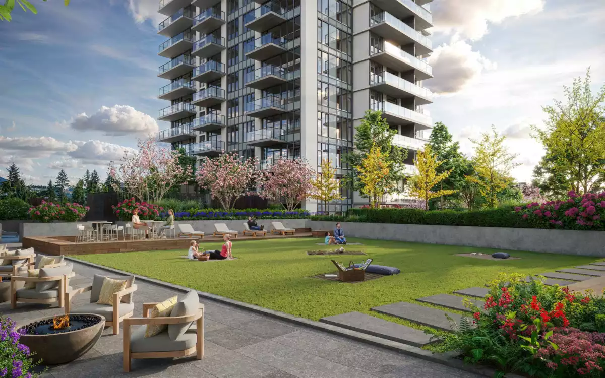 Kitchen Island Photo of 1403 1175 Pinetree Way, Coquitlam, BC