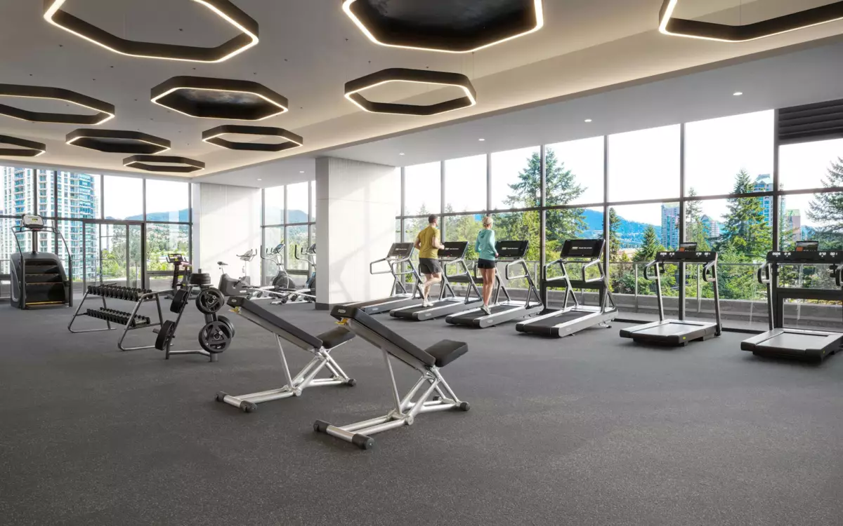 Primary Bedroom Photo of 1403 1175 Pinetree Way, Coquitlam, BC