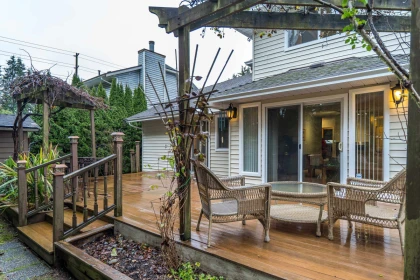 Aerial View of 12020 Dover Street, Maple Ridge, BC