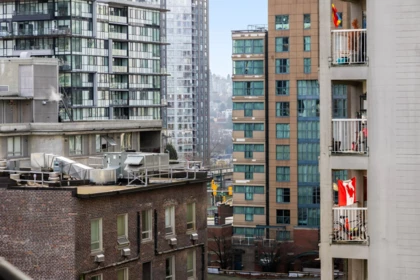 Outdoor Deck Photo of 706 1212 Howe Street, Vancouver, BC