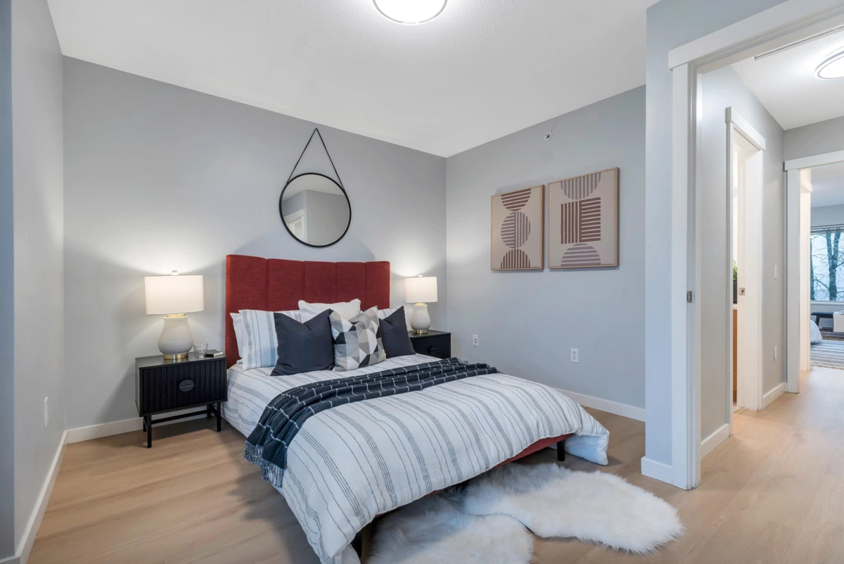 Basement Recreation Room Photo of 130 9229 University Crescent, Burnaby, BC