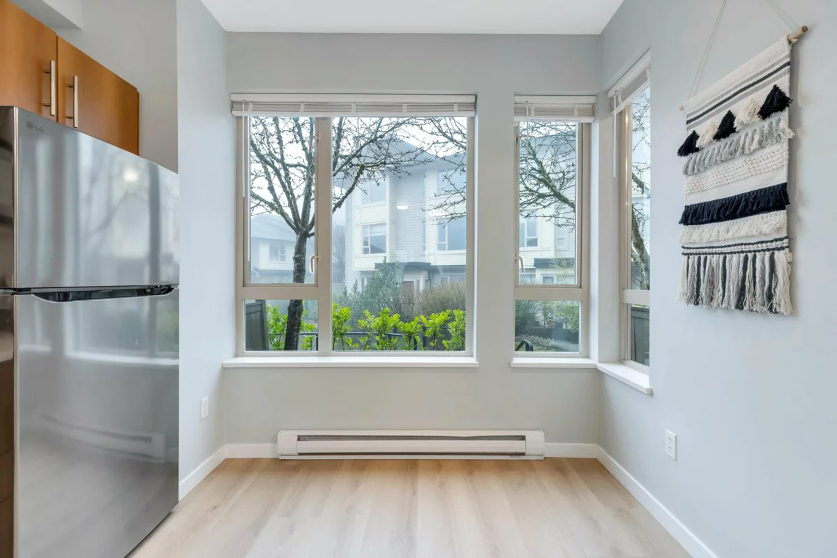 Dining Area Photo of 130 9229 University Crescent, Burnaby, BC