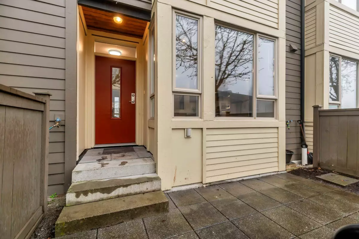 Exterior Rear Photo of 130 9229 University Crescent, Burnaby, BC