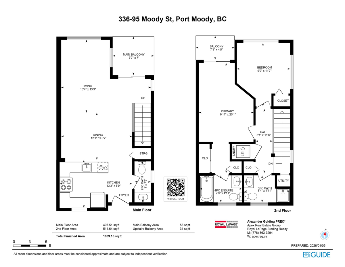 Backyard Photo of 336 95 Moody Street, Port Moody, BC
