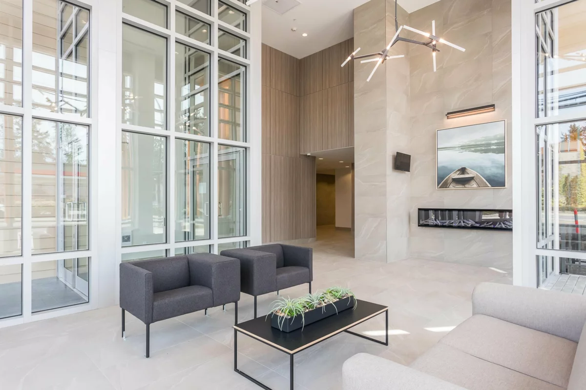 Living Room Photo of 309 14022 North Bluff Road, White Rock, BC