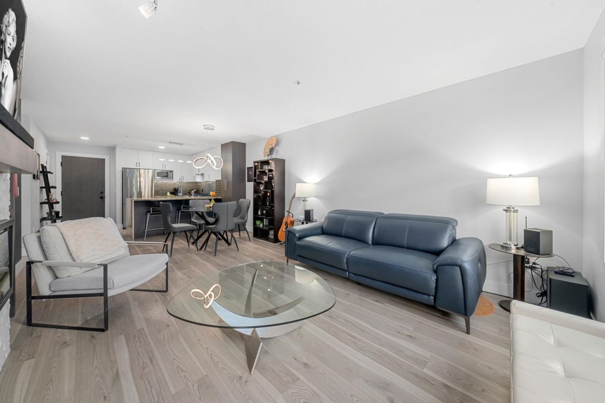 Basement Recreation Room Photo of 109 400 Klahanie Drive, Port Moody, BC