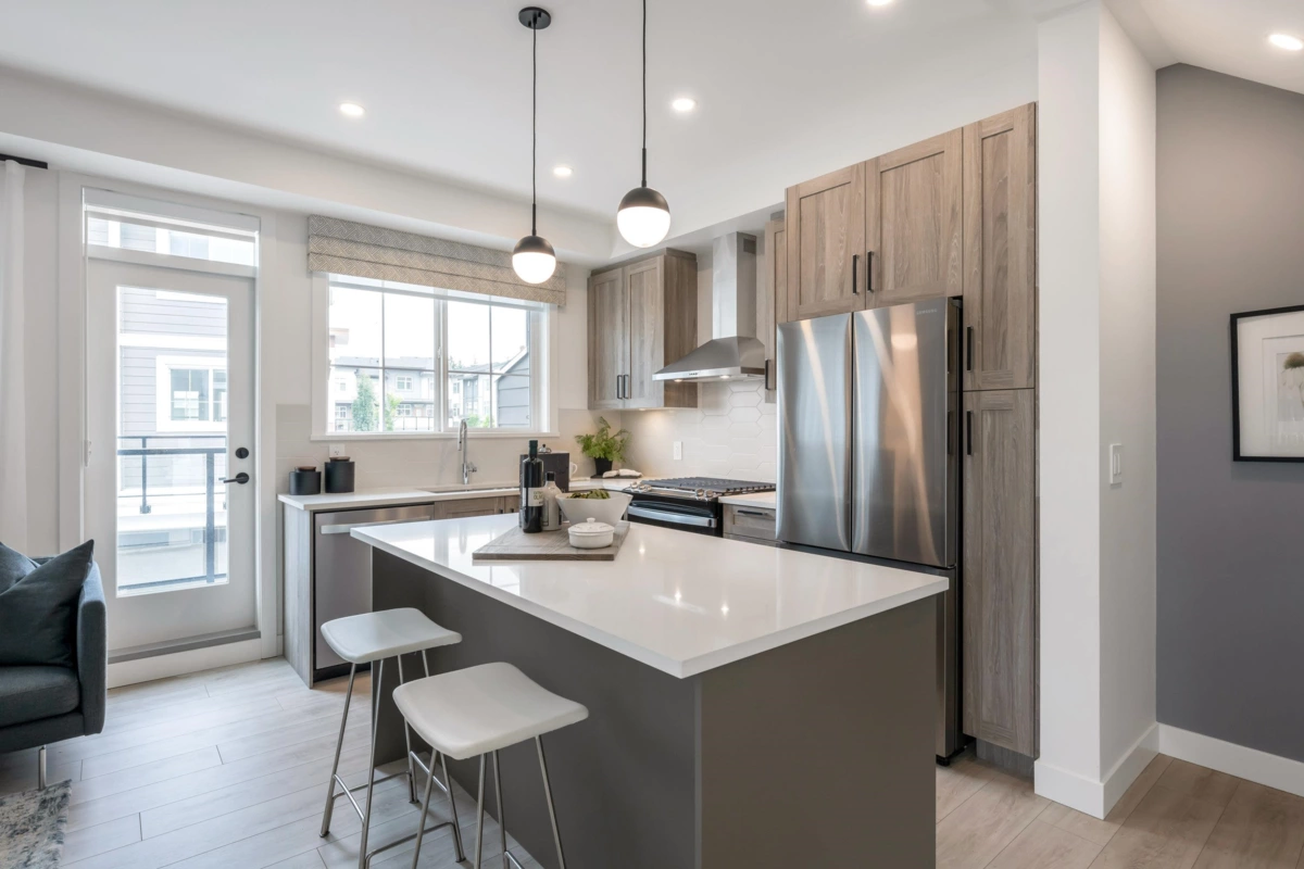 Living Room Photo of 3 8433 203a Street, Langley, BC