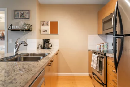 Kitchen Island Photo of 312 18755 68 Avenue, Surrey, BC