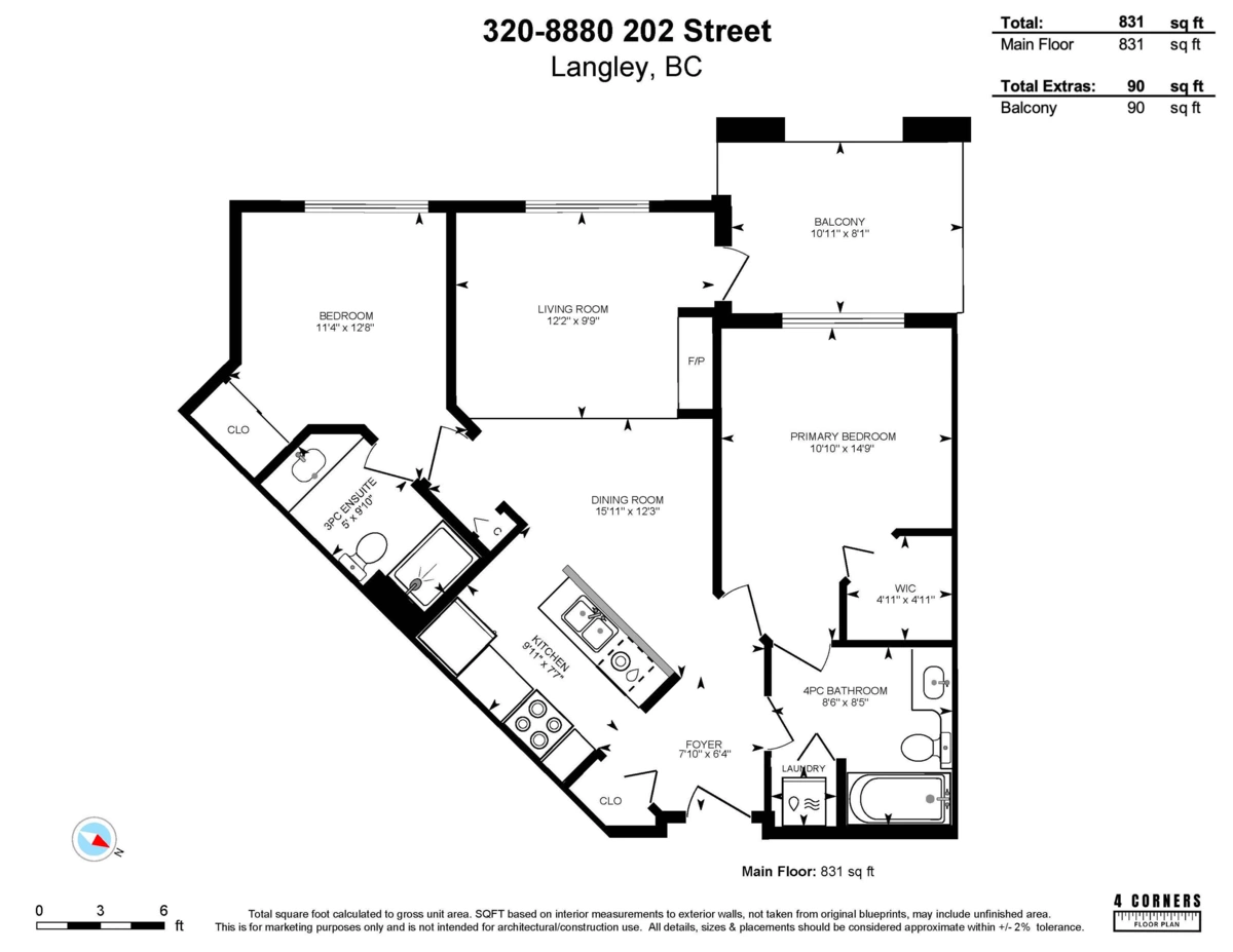 Hot Tub / Spa Photo of 320 8880 202 Street, Langley, BC