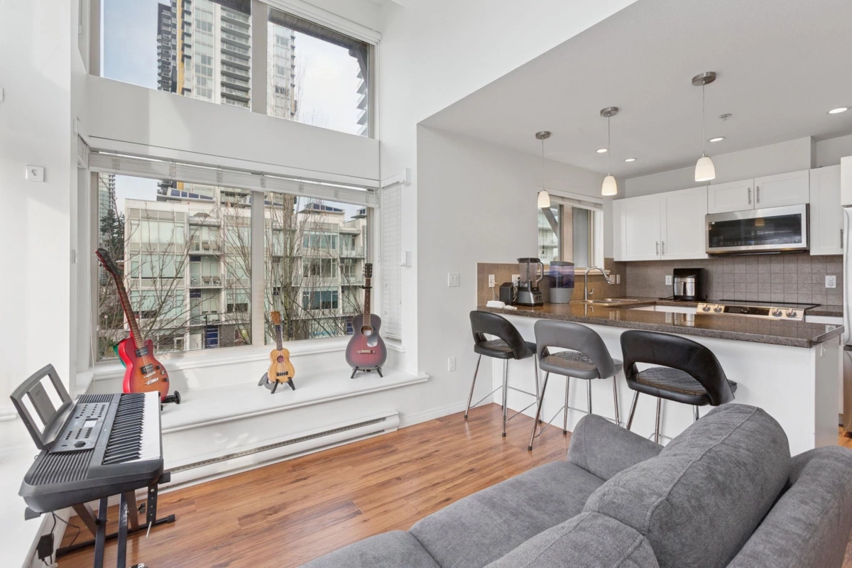 Family Room Photo of 301 5000 Imperial Street, Burnaby, BC