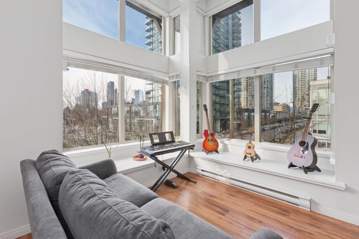 Living Room Photo of 301 5000 Imperial Street, Burnaby, BC