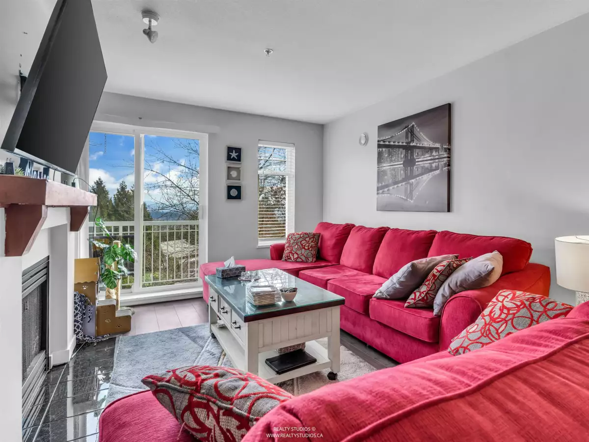 Living Room Photo of 201 1432 Parkway Boulevard, Coquitlam, BC