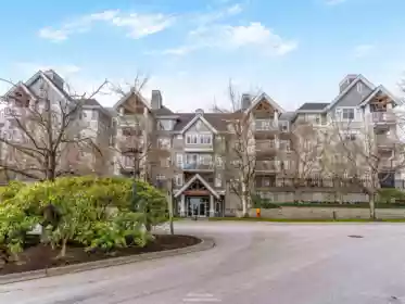 Front exterior of 201 1432 Parkway Boulevard, Coquitlam, BC