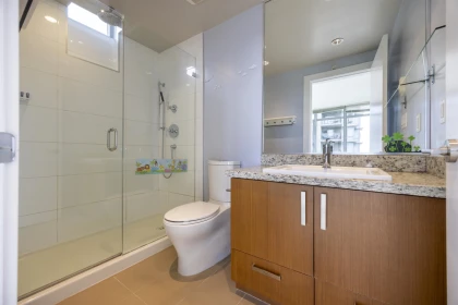 Powder Room Photo of 2002 1155 The High Street, Coquitlam, BC