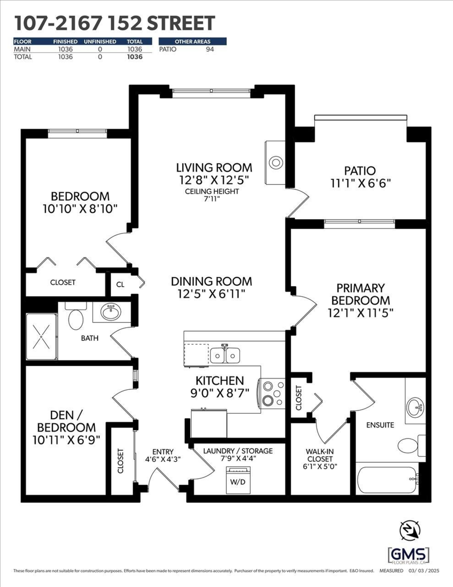 Living Room Photo of 107 2167 152 Street, White Rock, BC