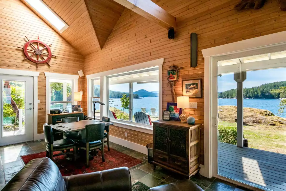 Breakfast Nook Photo of DL6129 Nelson Island, Pender Harbour, BC