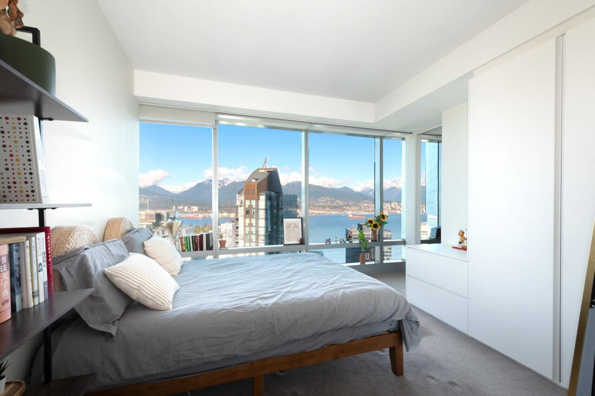 Bedroom 3 Photo of 4205 1151 W Georgia Street, Vancouver, BC
