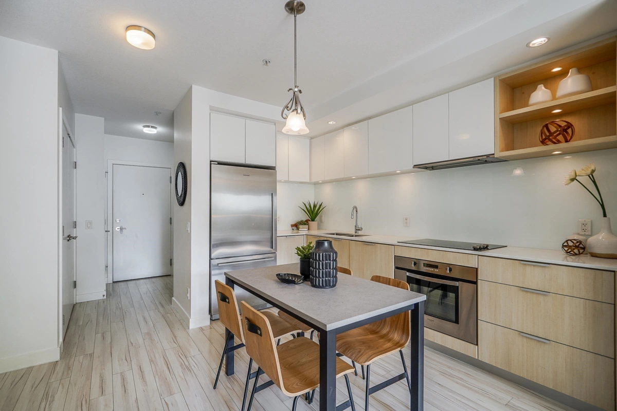 Exterior Rear Photo of 214 111 E 3rd Street, North Vancouver, BC