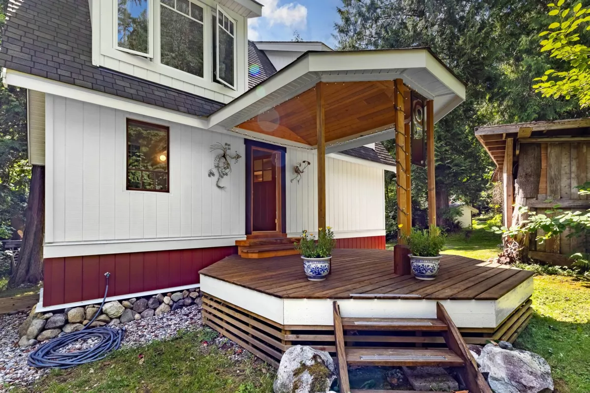 Exterior Rear Photo of 6121 Golf Course Road, Sechelt, BC