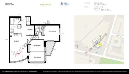 2108 63 Keefer Place, Vancouver, BC, Vancouver — Apartment/Condo for sale