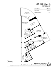 Office / Den Photo of 609 4028 Knight Street, Vancouver, BC