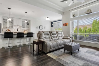 Basement Recreation Room Photo of 24 46213 Hakweles Road, Chilliwack, BC