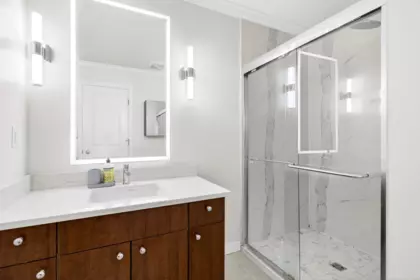 Guest Bathroom Photo of 35 11067 Barnston View Road, Pitt Meadows, BC
