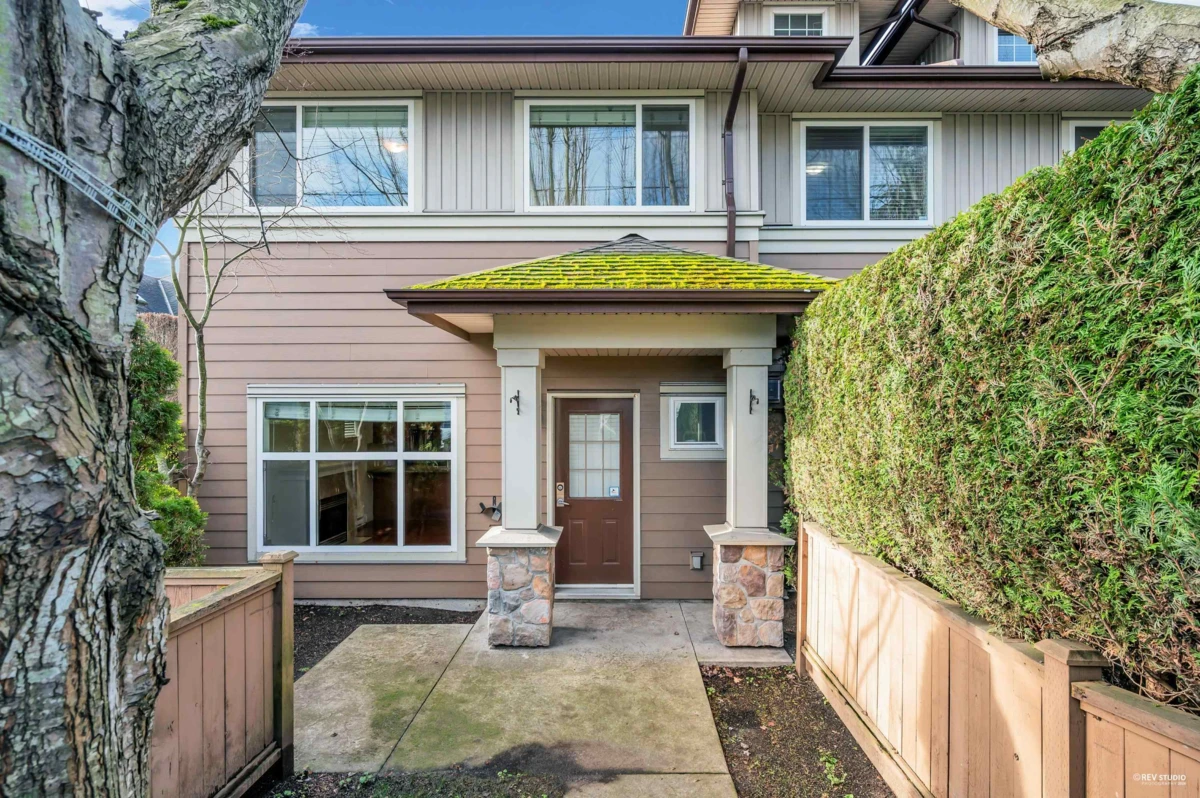 Exterior Rear Photo of 1 8311 No. 2 Road, Richmond, BC