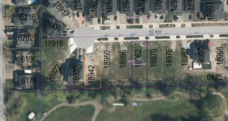 18942 62 Avenue, Surrey, BC, Surrey — Land for sale