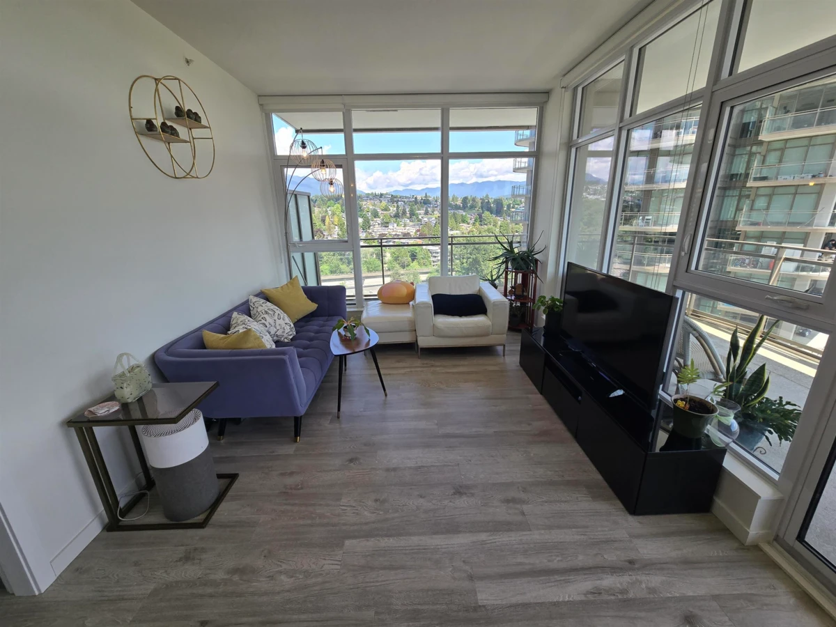 Living Room Photo of 1705 5311 Goring Street, Burnaby, BC