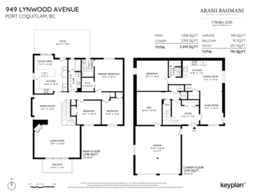 Backyard Photo of 949 Lynwood Avenue, Port Coquitlam, BC