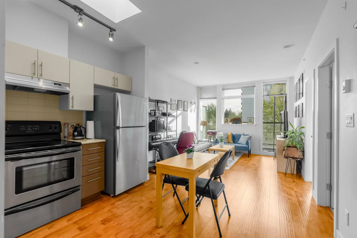 Exterior Rear Photo of 409 5692 Kings Road, Vancouver, BC