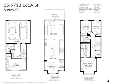 Loft / Bonus Room Photo of 35 9718 161a Street, Surrey, BC