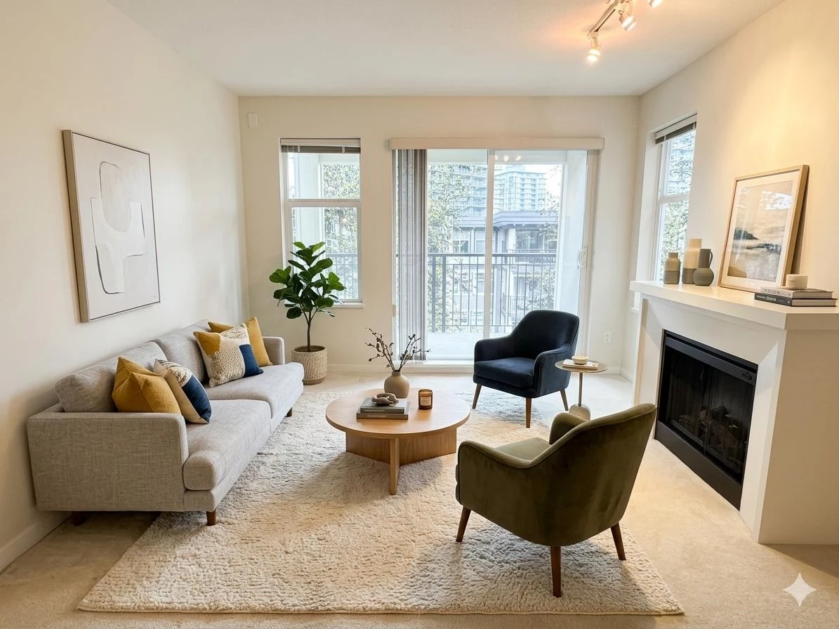 Family Room Photo of 313 4833 Brentwood Drive, Burnaby, BC