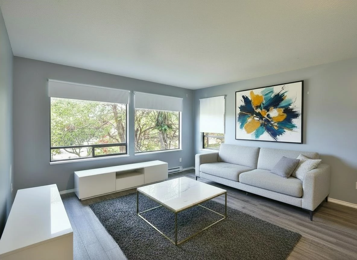 Living Room Photo of 5727 Trail Avenue, Sechelt, BC